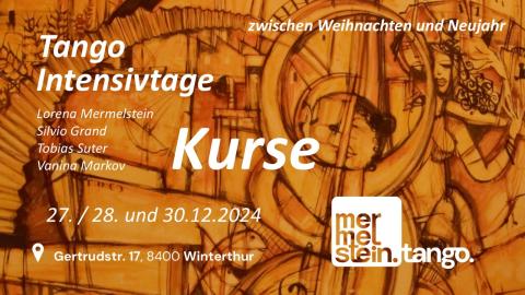 Plakat Tango Intensivtage – Kurse