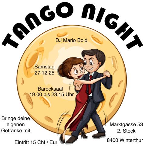Milonga zum Jahresausklang im Barocksaal